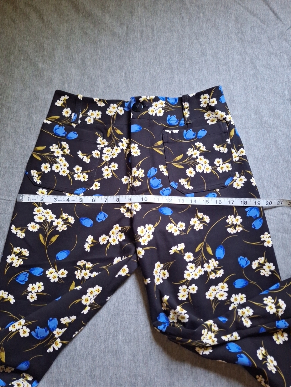 Maeve By Anthropologie The Collette Wide Leg Floral Pants Size 29 Petite - Picture 4 of 16